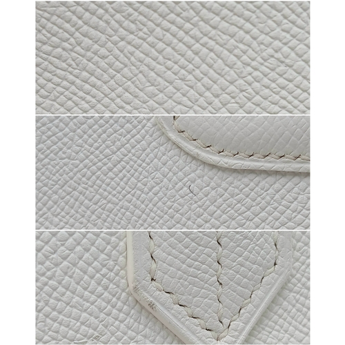 5 - An Hermès White Epsom Birkin 35 Handbag. White Epsom leather exterior with silver-toned hardware, do... 