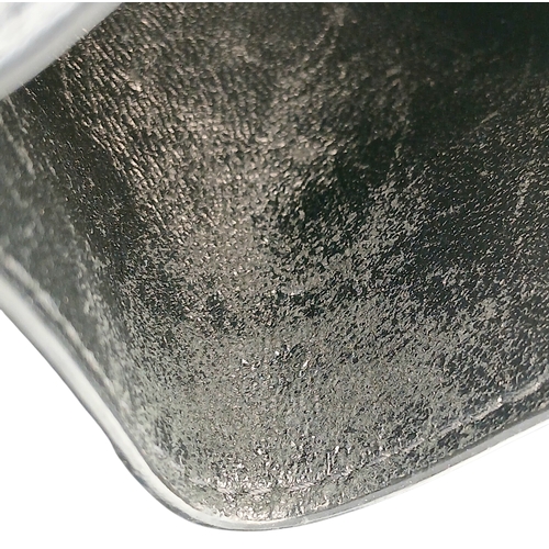 586 - A Mulberry Black Classic Grain Leather Card Holder. Size approx: 10.5cm x 7.7cm. Ref: 28006