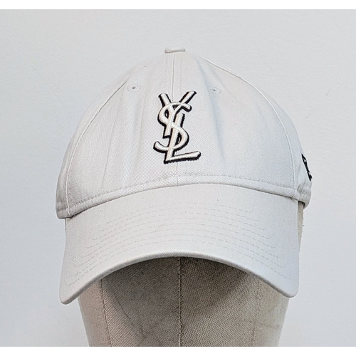 590 - Yves Saint Laurent x New Era YSL Cassandre One Size Fits Most Baseball Cap.