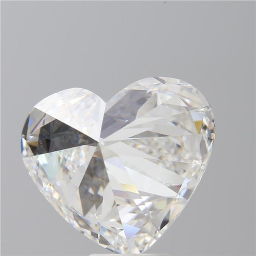 1229 - A 7.09ct Heart Cut Lab-Grown Diamond. Colour E, clarity VS2. IGI certified. Cert no: LG778639430. Me... 
