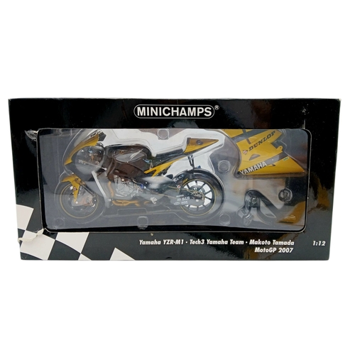 MINICHAMPS 1/12 Yamaha YZR-M1 Valentino Rossi Gauloises Yamaha