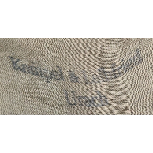 60 - WW2 German Heer (Army) Nco’s Tailor Made M34 Overseas Side Cap). With green soutache for Gebirgsjäge... 