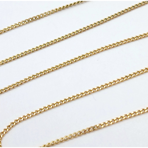 22 - A 9K GOLD LOCKET PENDANT ON A 56cms 9K GOLD NECK CHAIN WITH NICELY DECORATED FRONT AND UNUSUAL SQUAR... 