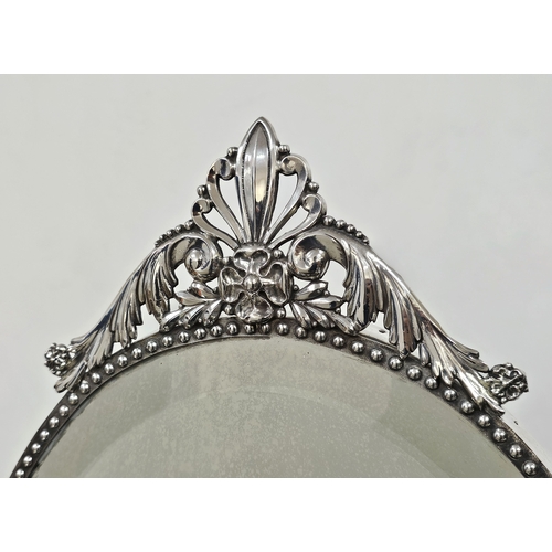 8 - A RARE BEAUTIFUL WOOD AND SOLID SILVER PORTUGESE VANITY TABLE (CIRCA 1860) ALL TRIMMINGS BEING SILVE... 