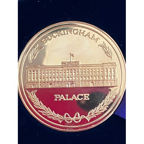 2002 Limited Edition Gold Plated 'Buckingham Palace' GOLDEN