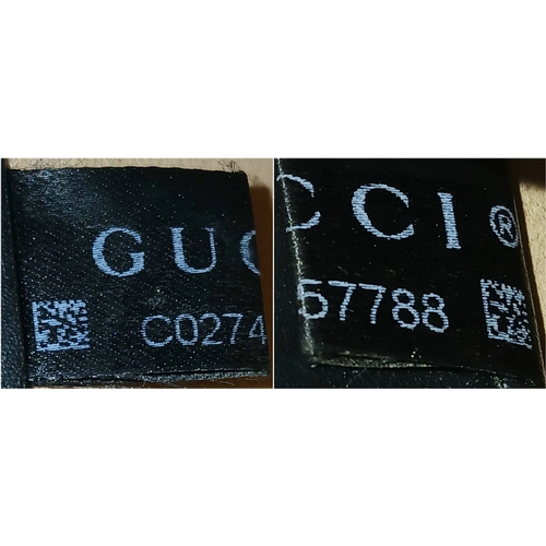 2 - A Gucci Velvet GG Monogram Dionysus Shoulder Bag. Black GG monogram velvet exterior with black paten... 
