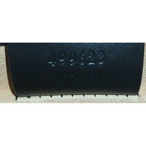 2 - A Gucci Velvet GG Monogram Dionysus Shoulder Bag. Black GG monogram velvet exterior with black paten... 