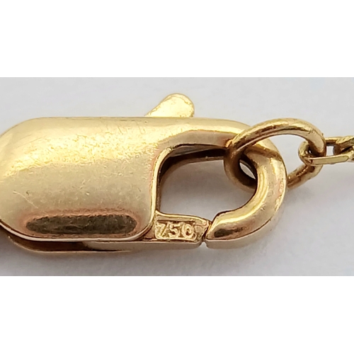 27 - AN 18K YELLOW GOLD, CLOVER DESIGN, BRACELET. 7.6G. SC 7070