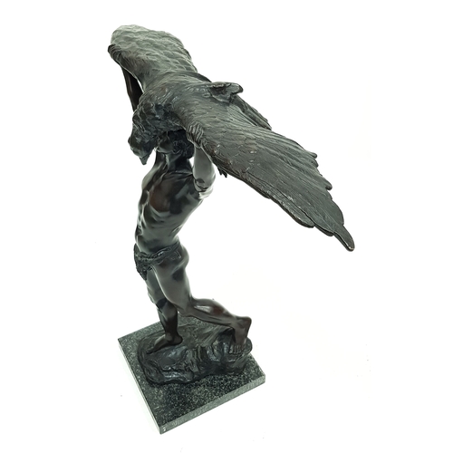170 - A WW2 Era Third Reich German Reinhard Heydrich, SS-Obergruppenfuhrer Bronze. Recognised as one of th... 