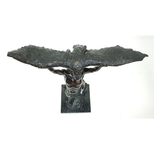 170 - A WW2 Era Third Reich German Reinhard Heydrich, SS-Obergruppenfuhrer Bronze. Recognised as one of th... 