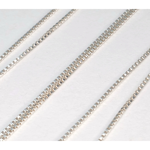 49 - A 925 Sterling Silver Heart Locket Pendant Necklace - 46cm length. The necklace is fitted with a pol... 