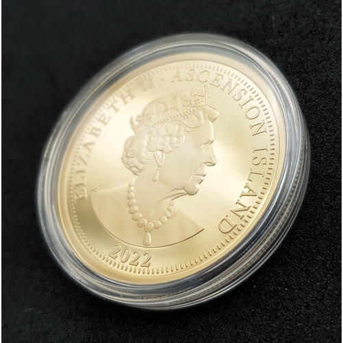 5 - A 2022, PRINCE WILLIAM, 40TH BIRTHDAY, GOLD PROOF, DOUBLE SOVEREIGN COIN. WITH BOX AND PAPERS FROM H... 