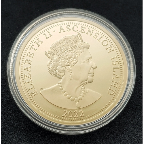 5 - A 2022, PRINCE WILLIAM, 40TH BIRTHDAY, GOLD PROOF, DOUBLE SOVEREIGN COIN. WITH BOX AND PAPERS FROM H... 