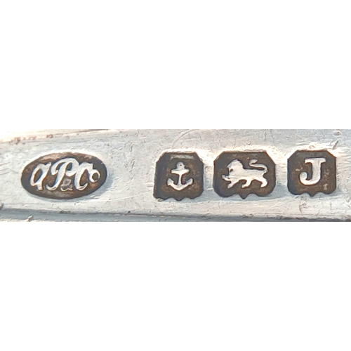 A 1933 Sterling Silver Sauce Ladle. Birmingham hallmarks. Makers mark ...