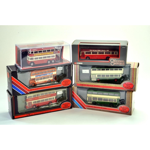 128 - EFE and Corgi Diecast Bus group comprising six issues. Appear very good to excellent with boxes.  Co... 