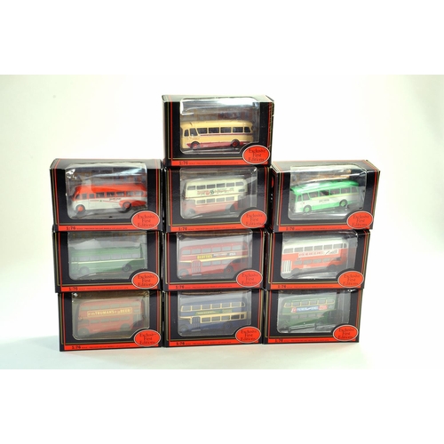 132 - EFE diecast bus group comprising ten issues. Various liveries and vehicle types. Appear excellent wi... 
