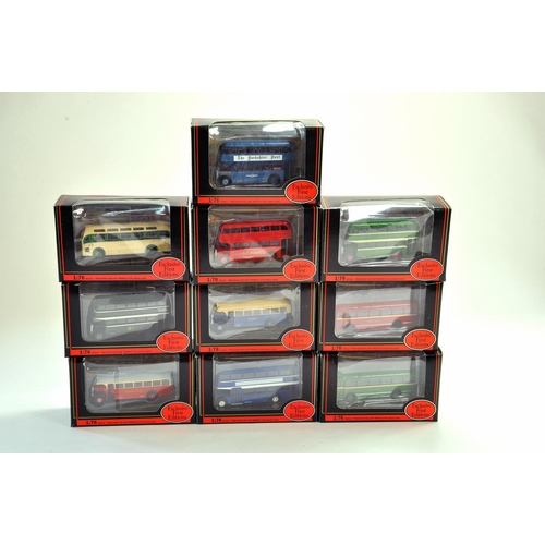 134 - EFE diecast bus group comprising ten issues. Various liveries and vehicle types. Appear excellent wi... 
