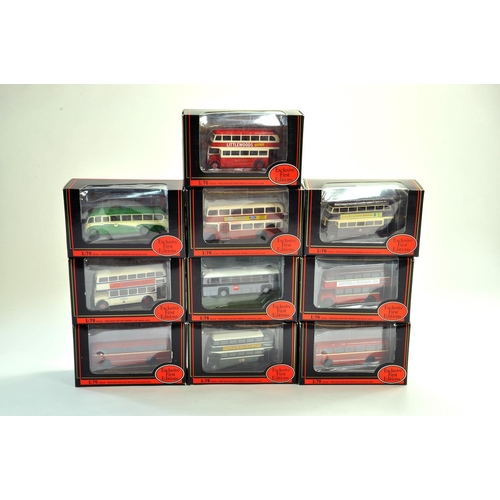 135 - EFE diecast bus group comprising ten issues. Various liveries and vehicle types. Appear excellent wi... 