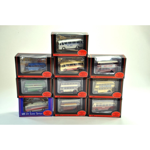 136 - EFE diecast bus group comprising ten issues. Various liveries and vehicle types. Appear excellent wi... 