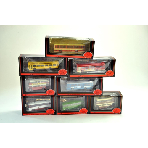 138 - EFE diecast bus group comprising eight issues. Various liveries and vehicle types. Appear excellent ... 