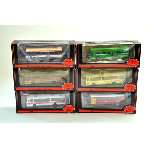 139 - EFE diecast bus group comprising six issues. Various liveries and vehicle types. Appear excellent wi... 