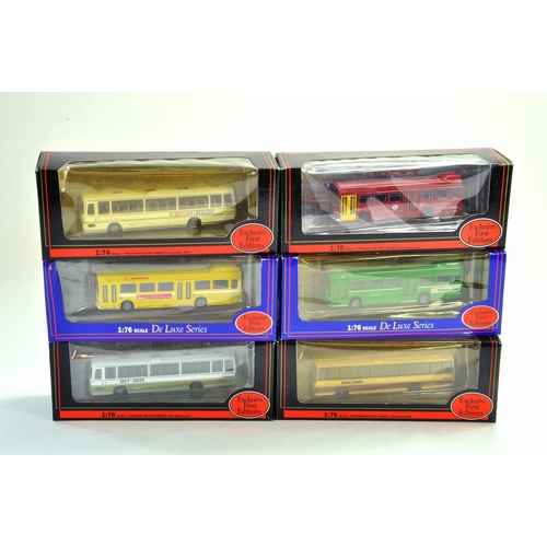 140 - EFE diecast bus group comprising six issues. Various liveries and vehicle types. Appear excellent wi... 