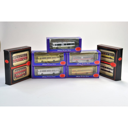 141 - EFE diecast bus group comprising seven issues. Various liveries and vehicle types. Appear excellent ... 