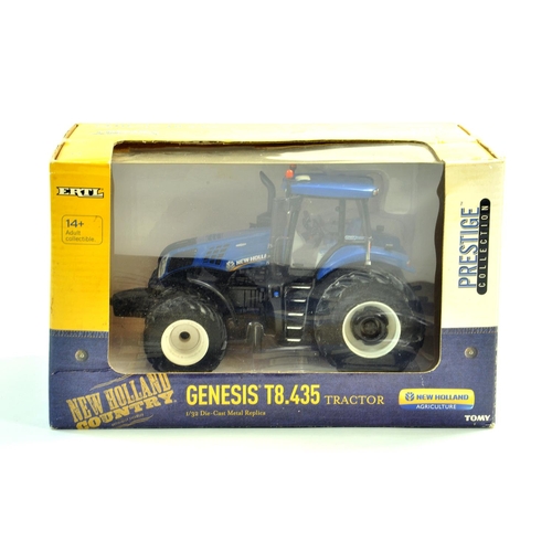 156 - Ertl Farm issue comprising 1/32 New Holland T8.435 Tractor. Appears excellent and secured within box... 