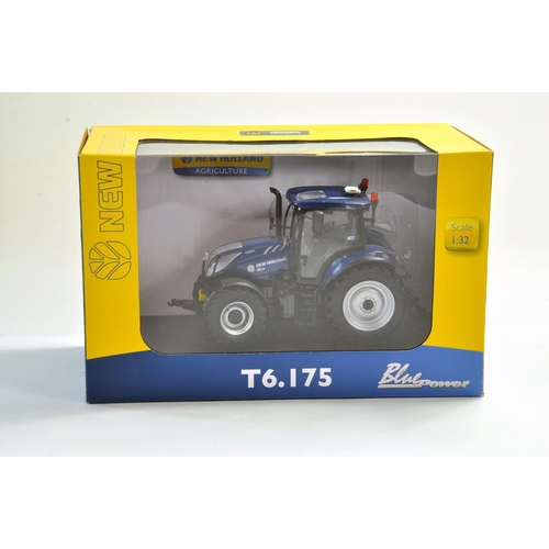 157 - Universal Hobbies Farm issue comprising 1/32 New Holland T6.175 Blue Power Tractor. Appears excellen... 