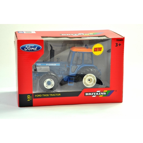 163 - Britains Farm issue comprising 1/32 Ford TW35 Tractor. Code 3 RNLI Edition. Appears excellent and se... 