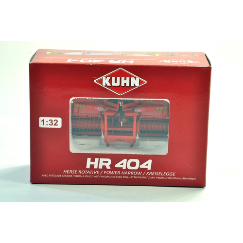 168 - Replicagri Farm issue comprising 1/32 Kuhn HR404 Power Harrow. Appears excellent with box. Condition... 