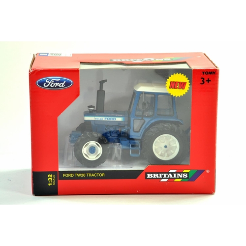 169 - Britains Farm issue comprising 1/32 Ford TW20 Tractor. Appears excellent and secured within box.  Co... 
