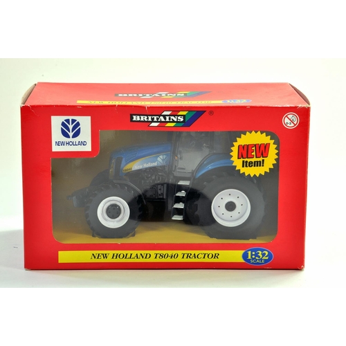 170 - Britains Farm issue comprising 1/32 New Holland T8040 Tractor. Appears excellent and secured within ... 