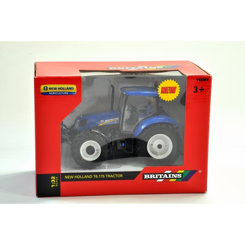 171 - Britains Farm issue comprising 1/32 New Holland T6.175 Tractor. Appears excellent and secured within... 