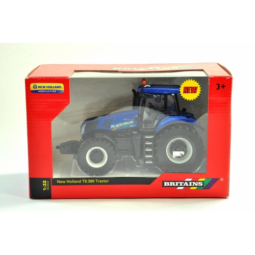177 - Britains Farm issue comprising 1/32 New Holland T8.390 Tractor. Appears excellent and secured within... 