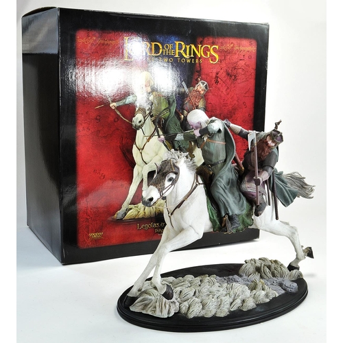 Lord of the Rings LOTR collectables comprising Sideshow WETA Very