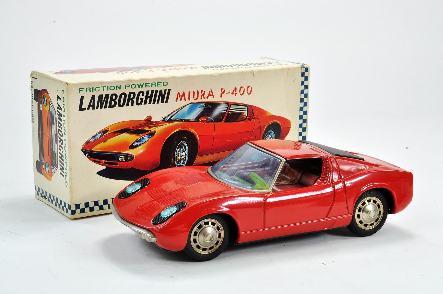 【完売】  lamborghini 1/43 PMA 骨董 赤 RED レッド P400 ミウラ Third 乗用車