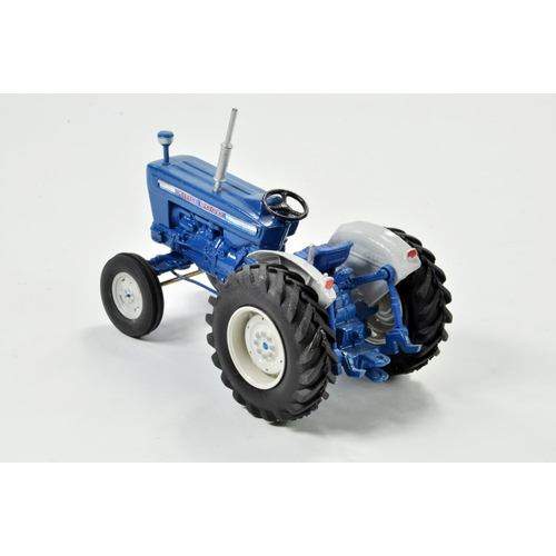 160 - Britains 1/32 Model Farm Issue comprising Ford 5000, modified with larger wheels and super-detailing... 