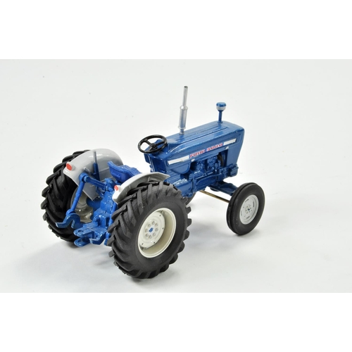 160 - Britains 1/32 Model Farm Issue comprising Ford 5000, modified with larger wheels and super-detailing... 