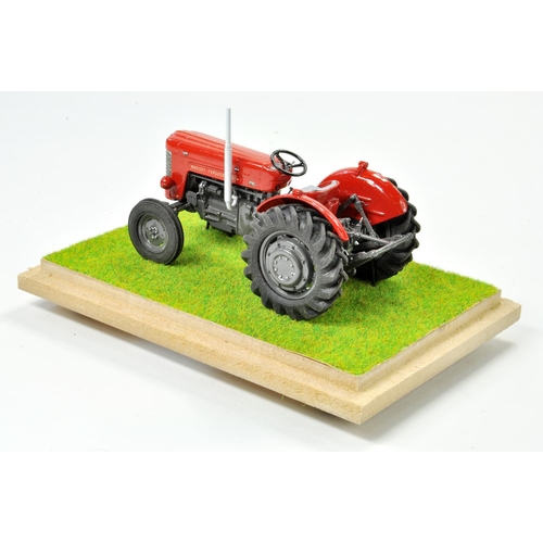 180 - Scaledown Models 1/32 Model Farm Issue comprising Massey Ferguson 65 Tractor with (larger) front whe... 