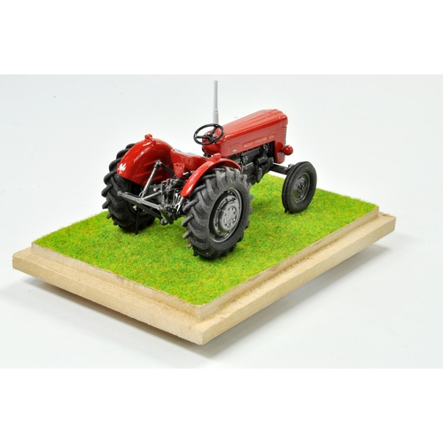 180 - Scaledown Models 1/32 Model Farm Issue comprising Massey Ferguson 65 Tractor with (larger) front whe... 