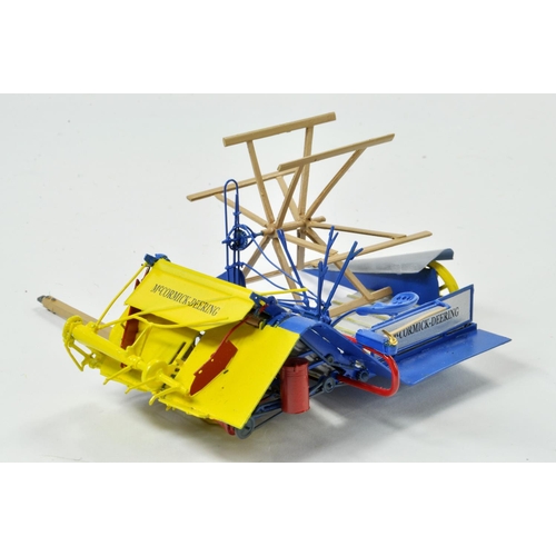 183 - Tekno Bygg 1/32 Model Farm Issue comprising McCormick Deering Binder in blue and yellow. Extremely s... 