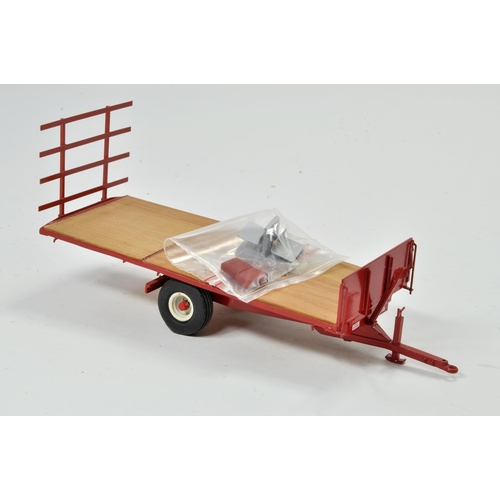 185 - Dad's Tractors 1/32 Model Farm Issue comprising Petit Flatbed Trailer with platform extension and we... 