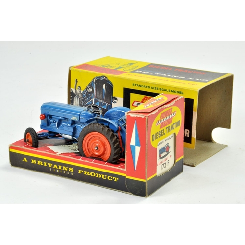 546 - Britains Farm No. 172F Fordson Power Major Tractor. Example has rubber wheels, rear link adapter and... 