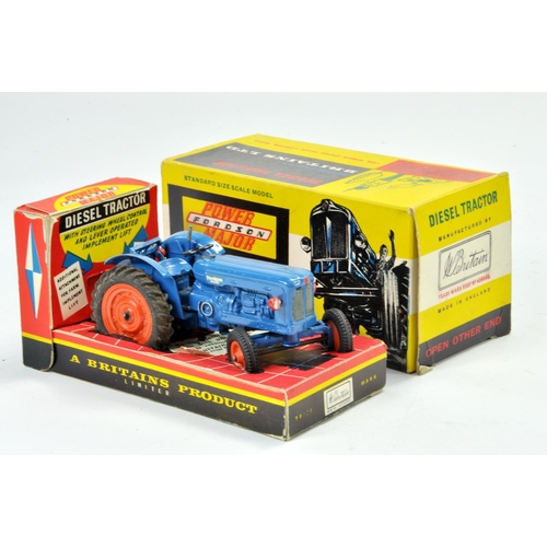 546 - Britains Farm No. 172F Fordson Power Major Tractor. Example has rubber wheels, rear link adapter and... 