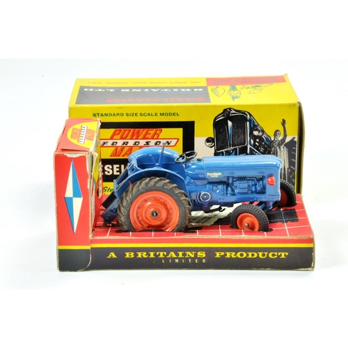 546 - Britains Farm No. 172F Fordson Power Major Tractor. Example has rubber wheels, rear link adapter and... 