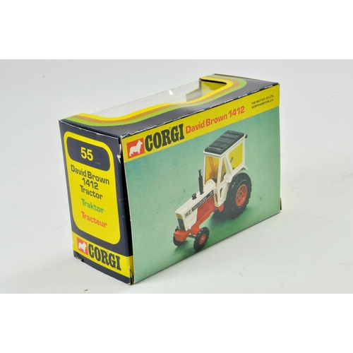 572 - Corgi Farm Issue comprising no. 1412 David Brown tractor. Appears generally excellent in very good t... 