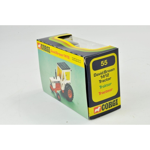 572 - Corgi Farm Issue comprising no. 1412 David Brown tractor. Appears generally excellent in very good t... 