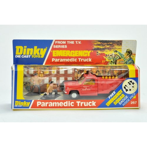 1164 - Dinky Diecast Paramedic Truck from the TV Series 'Emergency'. Excellent in Box.