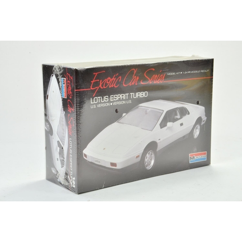 1177 - Monogram plastic model kit comprising 1/24 Lotus Esprit Turbo US Version. Sealed.